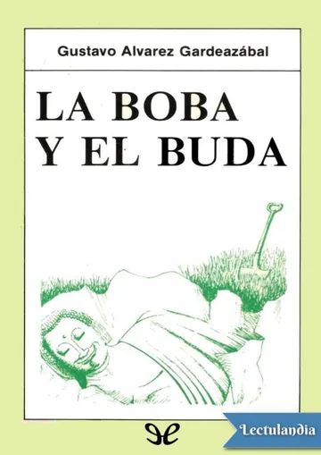 La boba y el buda de Gustavo Álvarez Gardeazábal, portada del libro