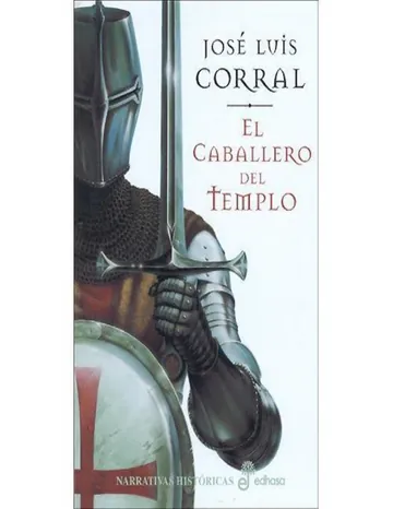 El caballero del templo de Jose Luis Corral Lafuente, portada del libro