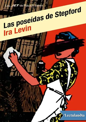 Las poseídas de Stepford de Ira Levin, portada del libro