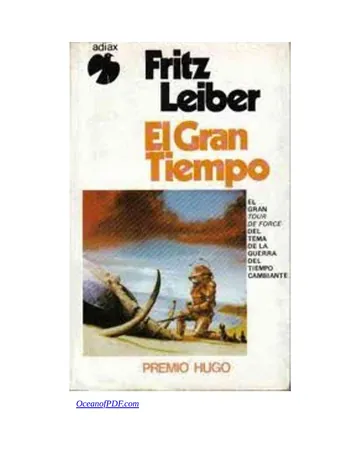 El gran tiempo de Fritz Leiber, portada del libro