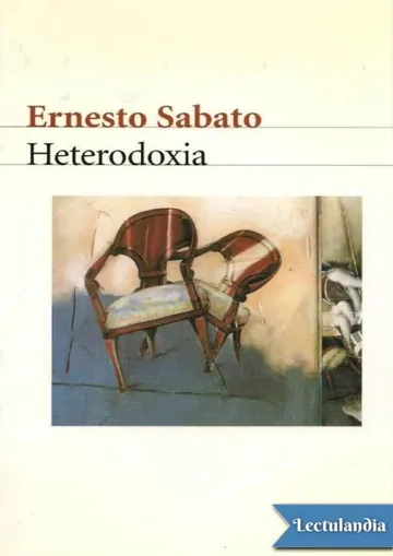 Heterodoxia de Ernesto Sabato, portada del libro