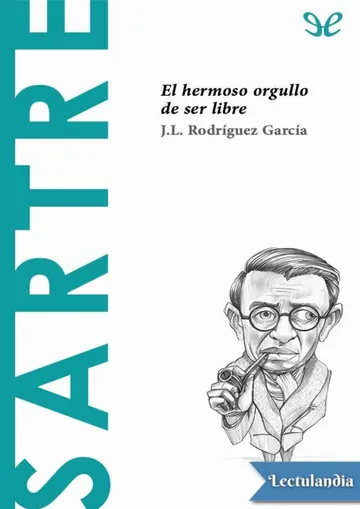 Sartre de J. L. Rodríguez García, portada del libro