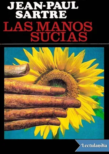 Las manos sucias de Jean-Paul Sartre, portada del libro