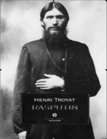 Rasputin de Henri Troyat, portada del libro