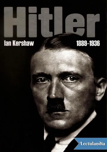 Hitler 1889-1936 de Ian Kershshaw, portada del libro