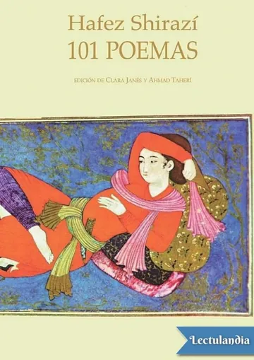 101 poemas de Hafez Shirazi, portada del libro