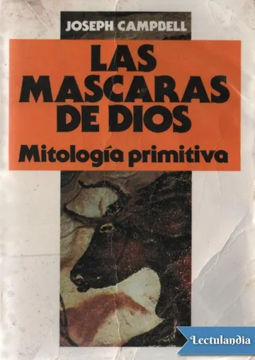 Mitología primitiva de Joseph Campbell, portada del libro