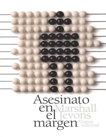 Asesinato en el margen de Marshall Jevons, portada del libro