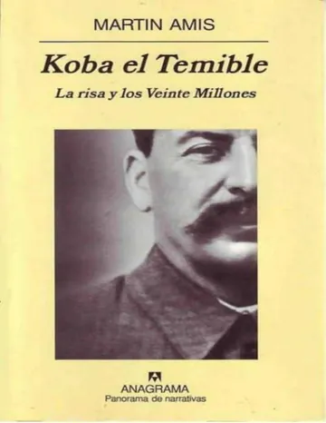 Koba el Temible de Martin Amis, portada del libro