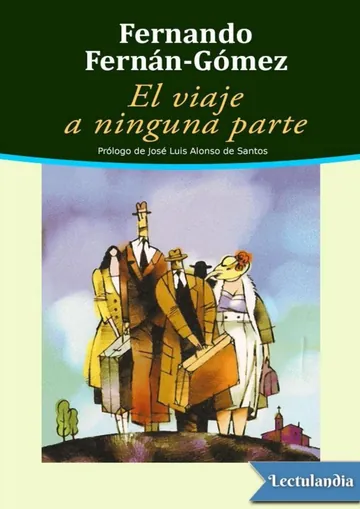El viaje a ninguna parte de Fernando Fernán-Gómez, portada del libro