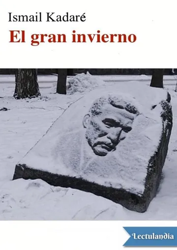 El gran invierno de Ismail Kadaré, portada del libro