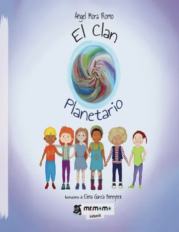 El Clan Planetario de Ángel Mora Romo, portada del libro
