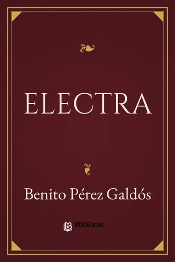 Electra de Benito Pérez Galdós, portada del libro