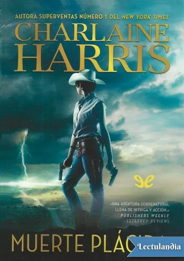 Muerte plácida de Charlaine Harris, portada del libro