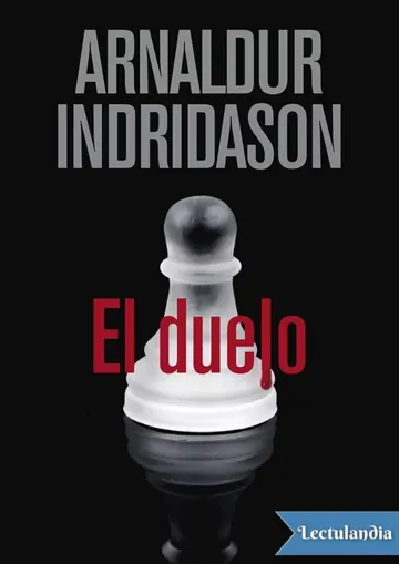 El duelo de Arnaldur Indridason, portada del libro