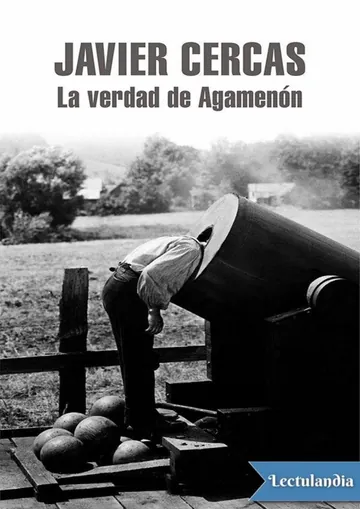 La verdad de Agamenón de Javier Cercas, portada del libro