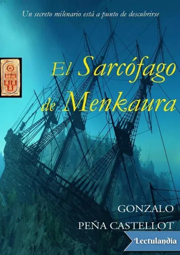 El sarcófago de Menkaura de Gonzalo Peña Castellot, portada del libro