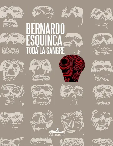 Toda la sangre de Bernardo Esquinca, portada del libro