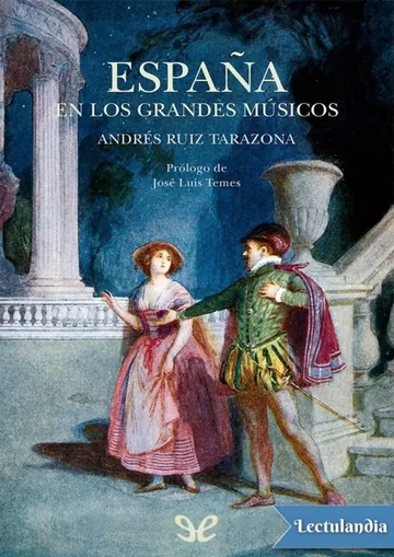 España en los grandes músicos de Andrés Ruiz Tarazona, portada del libro