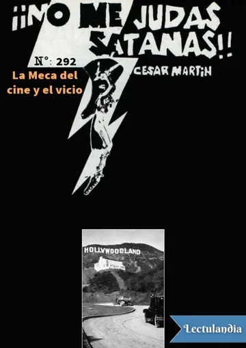 La Meca del cine y el vicio de César Martín, portada del libro