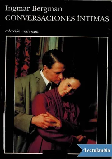Conversaciones íntimas de Ingmar Bergman, portada del libro