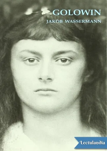 Golowin de Jakob Wassermann, portada del libro