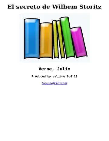El secreto de Wilhem Storitz de Julio Verne, portada del libro