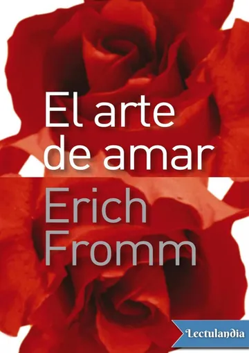 El arte de amar de Erich Fromm, portada del libro