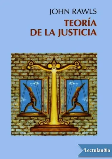 Teoría de la justicia de John Rawls, portada del libro