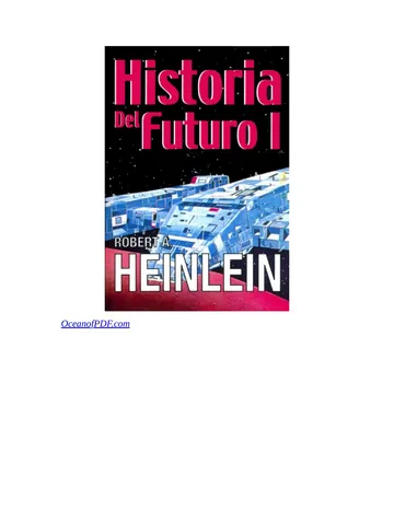 Historia del futuro de Robert A. Heinlein, portada del libro