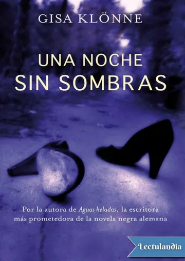 Una noche sin sombras de Gisa Klönne, portada del libro