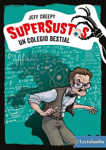 Un colegio bestial de Jeff Creepy, portada del libro
