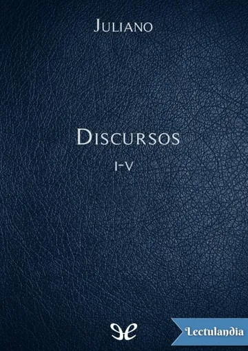 Discursos I-V de Juliano, portada del libro