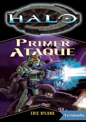 Primer ataque de Eric S. Nylund, portada del libro