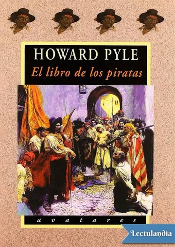 El libro de los piratas de Howard Pyle, portada del libro