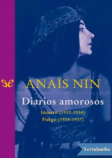 Diarios amorosos de Anaïs Nin, portada del libro