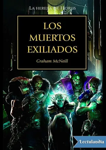 Los muertos exiliados de Graham McNeill, portada del libro