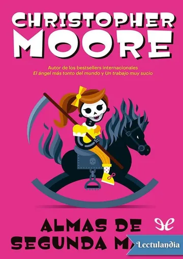 Almas de segunda mano de Christopher Moore, portada del libro