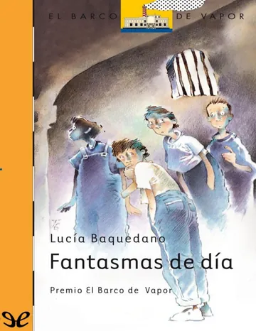 Fantasmas de día de Lucía Baquedano, portada del libro