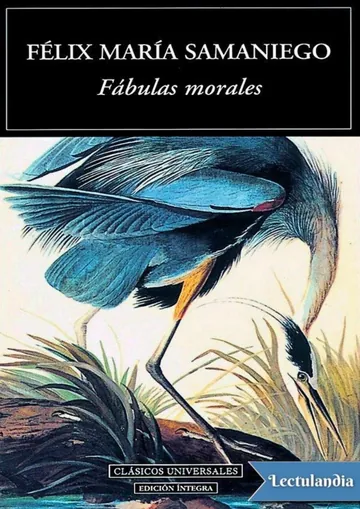Fábulas morales de Félix María Samaniego, portada del libro