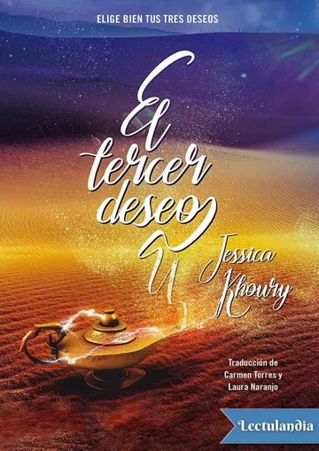 El tercer deseo de Jessica Khoury, portada del libro