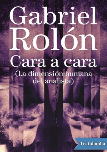Cara a cara de Gabriel Rolón, portada del libro