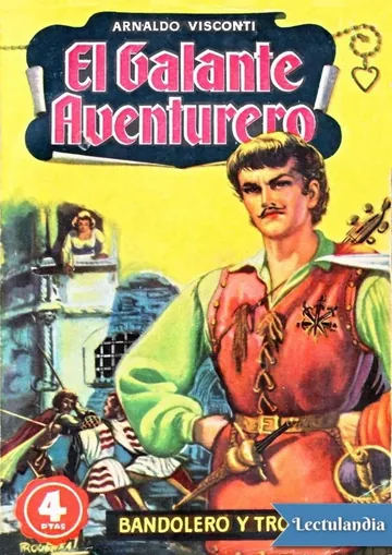 Bandolero y Trovador de Arnaldo Visconti, portada del libro