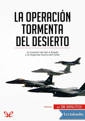 La Operación Tormenta del Desierto de Gilles Rahier, portada del libro