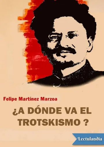 ¿A dónde va el trotskismo? de Felipe Martínez Marzoa, portada del libro