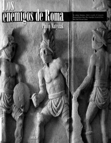 Los enemigos de Roma de Philip Matyszak, portada del libro