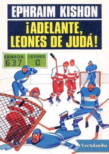 ¡Adelante, leones de Judá! de Ephraim Kishon, portada del libro