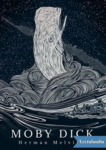 Moby Dick (trad. José María Valverde) de Herman Melville, portada del libro
