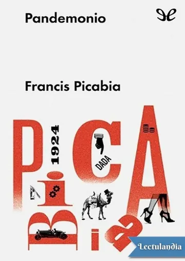 Pandemonio de Francis Picabia, portada del libro