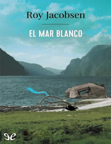 El mar blanco de Roy Jacobsen, portada del libro
